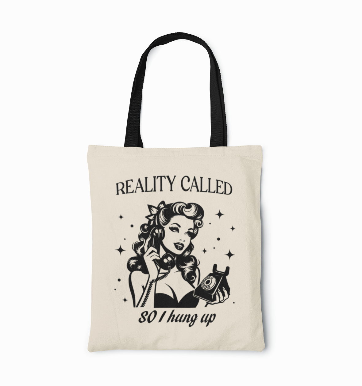 retro housewife reality called quote and graphic